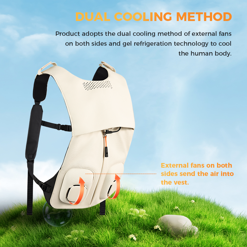 Cooling Vest with Fan - Summer Outdoor Gear for Cycling, Running & Work by Arctic Reaction