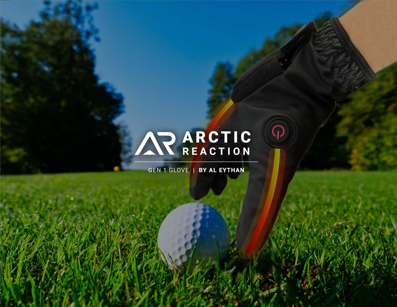 Arctic Reaction Glove - heated golf glove by Al Eythan