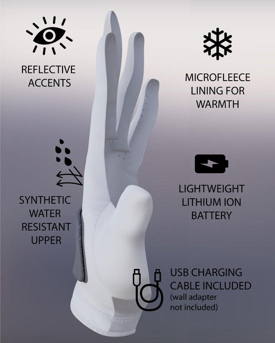 Arctic Reaction heated golf glove technology by Al Eythan