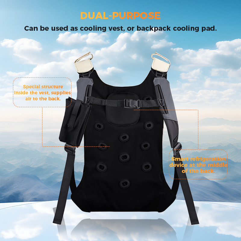 Cooling Vest with Fan - Summer Outdoor Gear for Cycling, Running & Work by Arctic Reaction