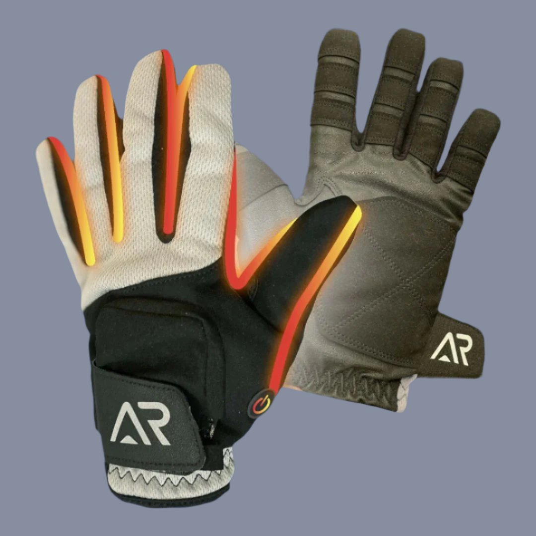 Black & Gray GEN2 Heated Sports Glove